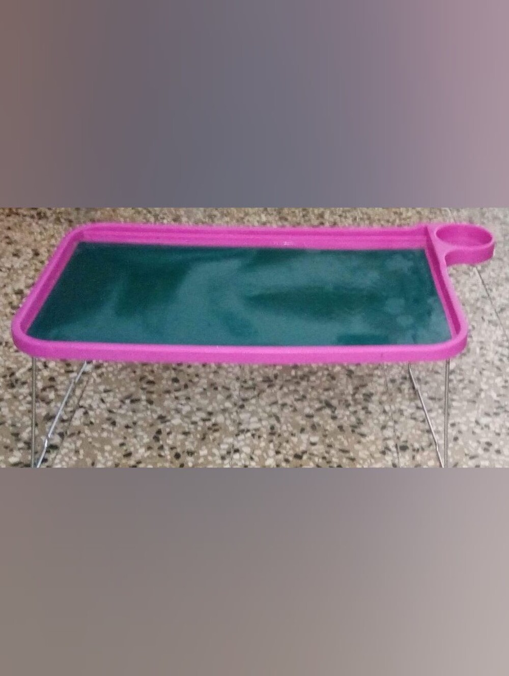 Pink Kids Bath Tray with Cup Holder - Unbranded